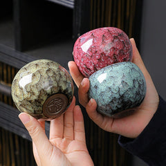 Ceramic Kiln-Formed Dragon Egg Tianmu Glaze Jianjian Cup