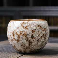 Ceramic Kiln-Formed Dragon Egg Tianmu Glaze Jianjian Cup