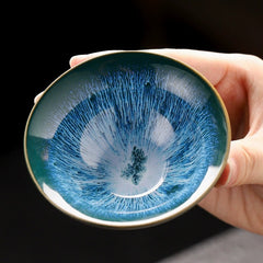 Handcrafted Jian Zhan Tea Cups – Stunning Kiln-Glazed Gongfu Teacup Set