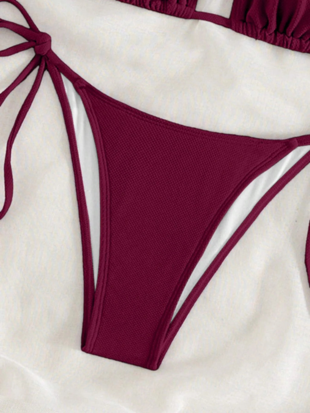 Classic Halter Neck Bikini Set