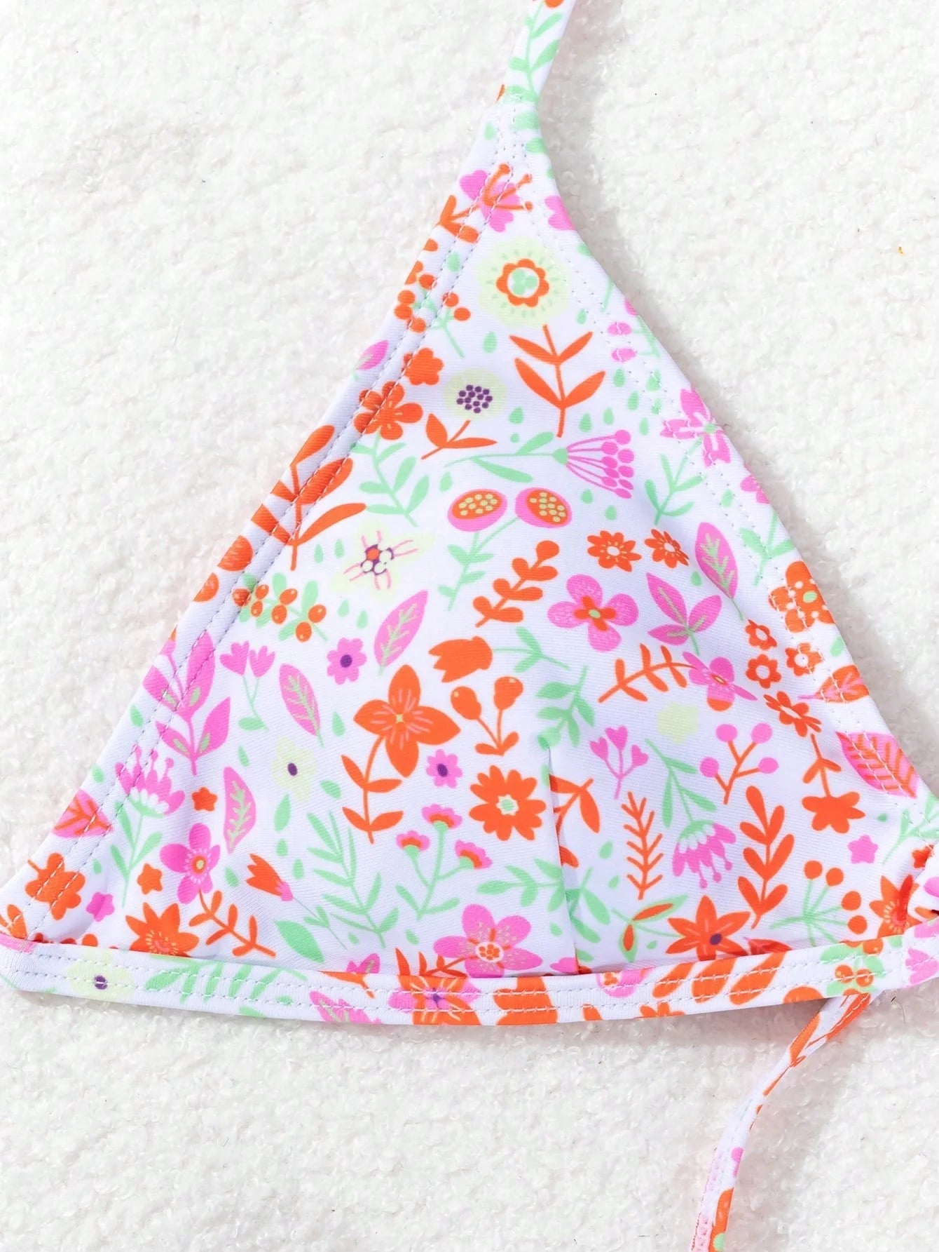 Sunset Floral Halter Set