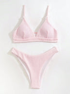 High-Cut Summer Bikini Set