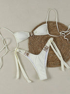 Valora Gold Accent Bikini Set