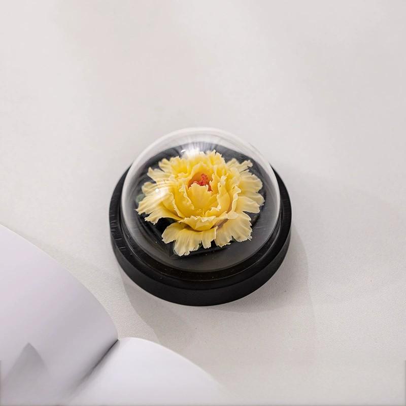 Kreative keramik simulation handgemachte prise blume porzellan blume pfingstrose blume ornament