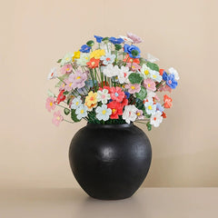 Handmade Ceramic Simulation Flower Perpetual Flower Home Decoration