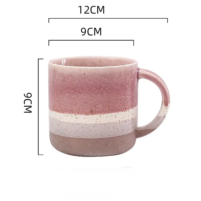Artisan Ceramic Mug–Gradient Glaze, Handcrafted Stoneware