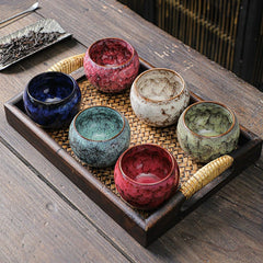 Ceramic Kiln-Formed Dragon Egg Tianmu Glaze Jianjian Cup